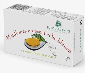 Porto Muinos Mussels in White Pickled Sauce 125gr