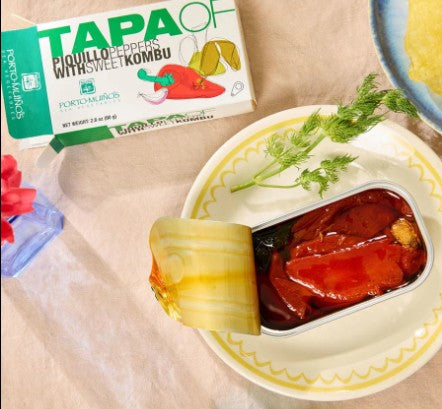 Porto-Muiños Tapa of Piquillo Peppers with Sweet Kombu 80gr
