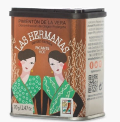 Las Hermanas - Smoked hot paprika 70gr