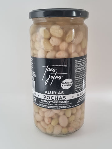 JJJ - Pochas beans in water and salt 720ml