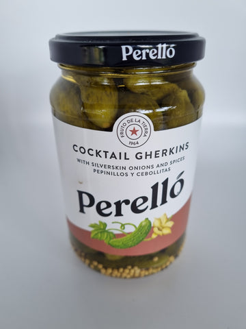 Perello - Cocktail Gherkins 190gr