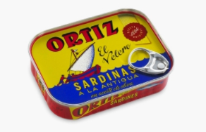 Ortiz - Sardines Vintage tin style 140gr